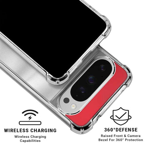 Serbia Soccer Flag Google Pixel 10 Pro XL Clear Case